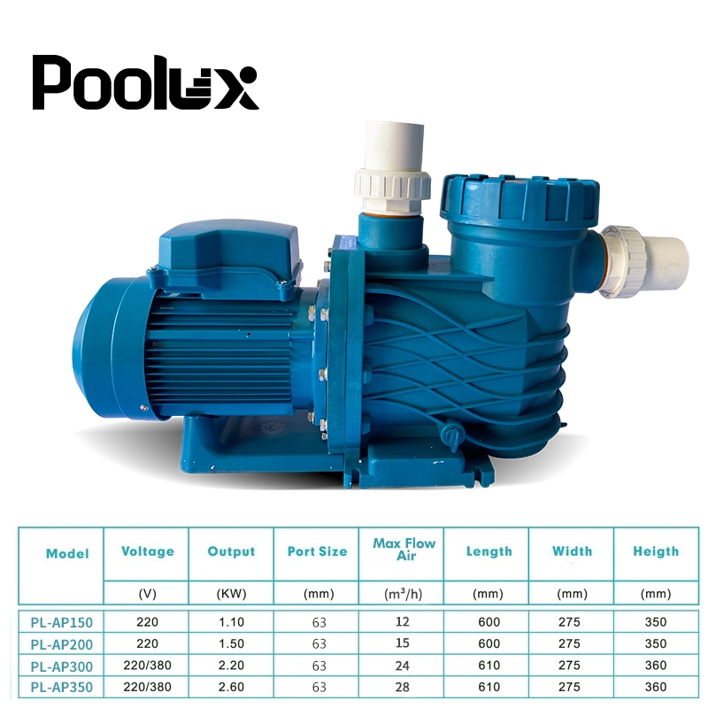 New Arrival 1.0-4.0HP Swimming Pool Pump for Household, Residential, Commercial Pool Pool Water Filtration System