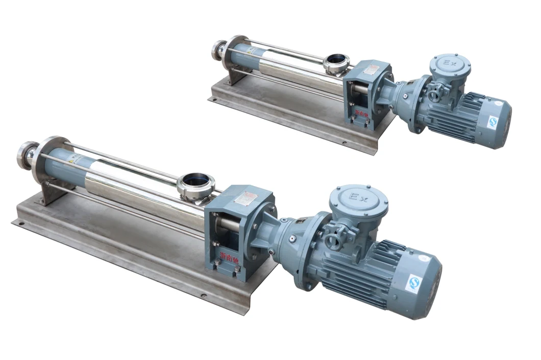 Nh Food Hygienic Pump Screw Pump for Transporting Clean Media with Us 3-a Hygiene Standards