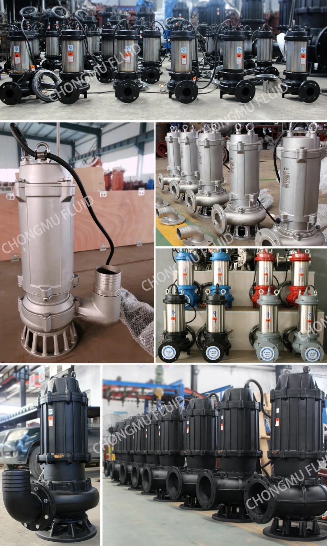 Vertical Electric Submersible Wastewater Sludge Transfer Pump