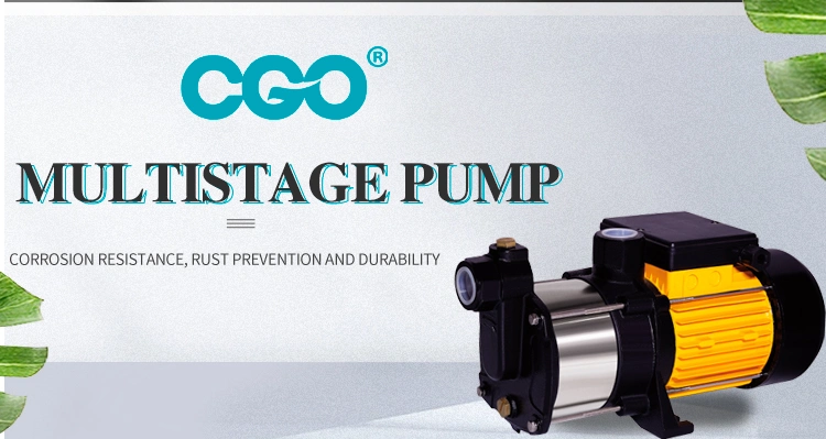Cgo Electric High Pressure Small Flow Suction Centrifugal Vortex Water Pump