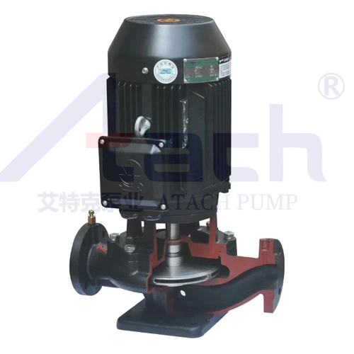 Gd50-25 Vertical Inline Centrifugal Pump for Air Conditioning Cooling Water Circulation