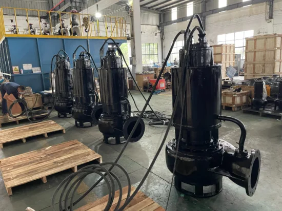 2.2kw Dirty Water Drain Non-Clog for Wastewater Treatment Pump Submersible Sewage Pump