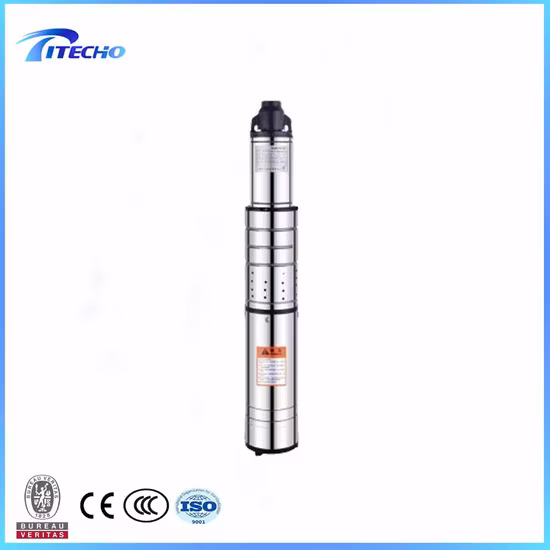4 Inch Deep Well Submersible Pumps 220V 380V 0.5kw 0.75kw 1.5K 3kw