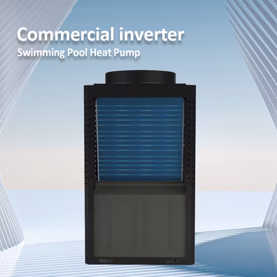 Swimming Pool Titanium Heat Exchanger Heat Pump. Commercial Heater for Public Pool
